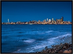 Miasto, Seattle, Morze